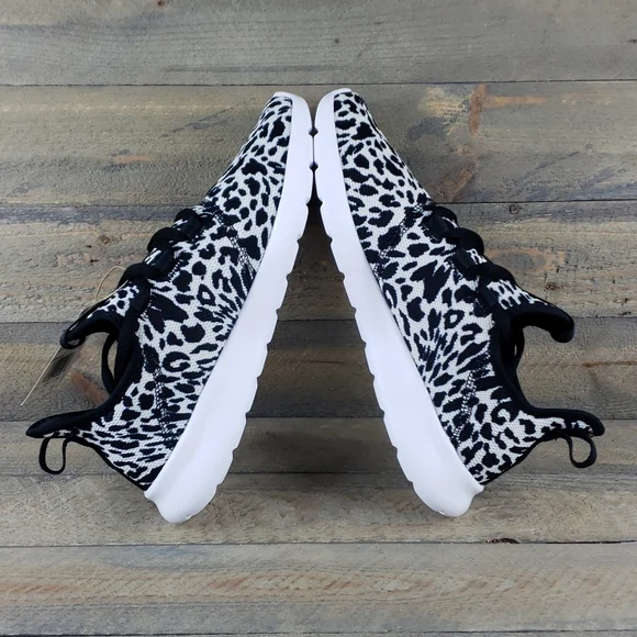 adidas Cloudfoam Pure 2.0 Leopard Print Black/White - Picture 7 of 10